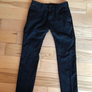 Men’s Diesel black pants slim leg